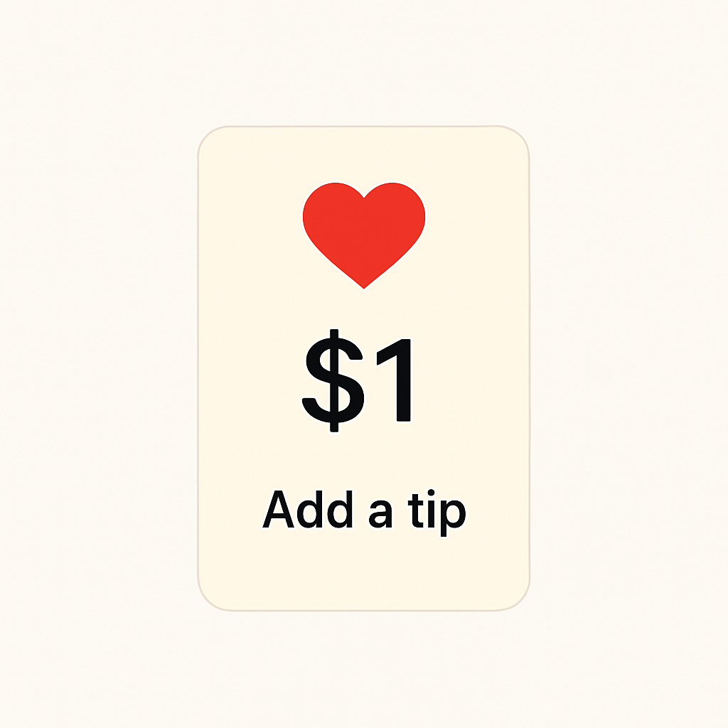 1$ Tip
