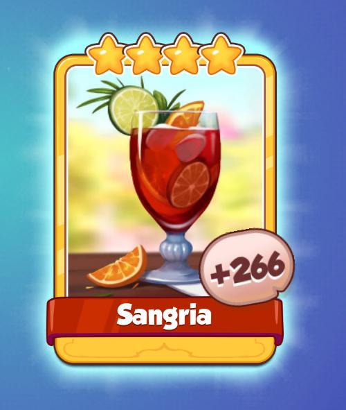 coin master Sangria gold card