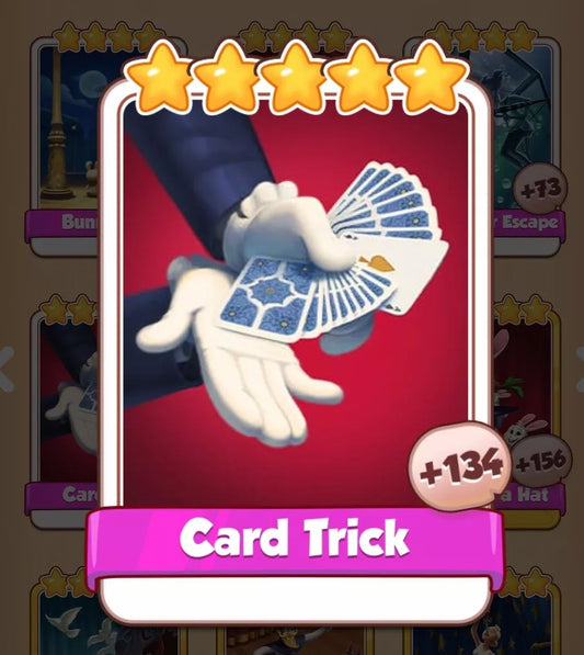 coin master Card Trick card