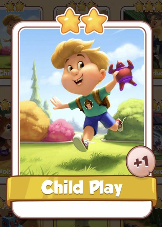 coin master Child Play Rare card