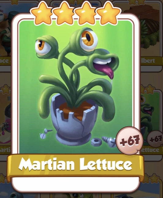 coin master Martian Lettuce Rare card