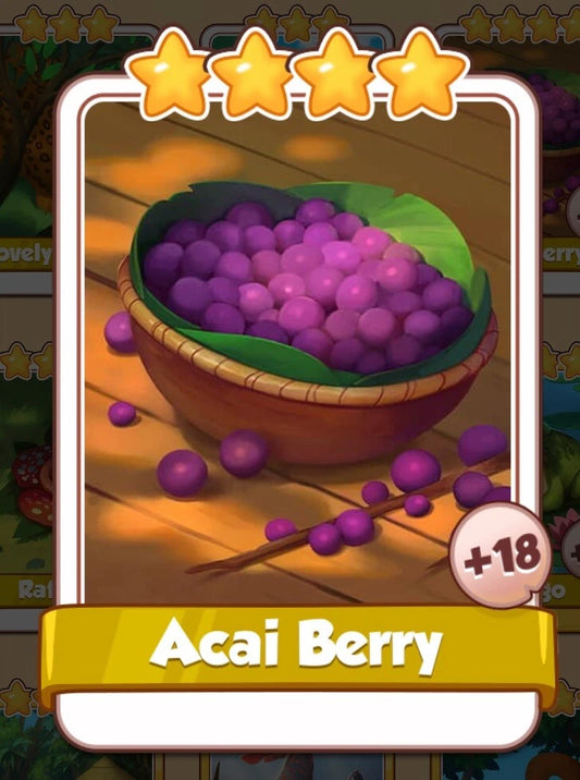 coin master Açai Berry card