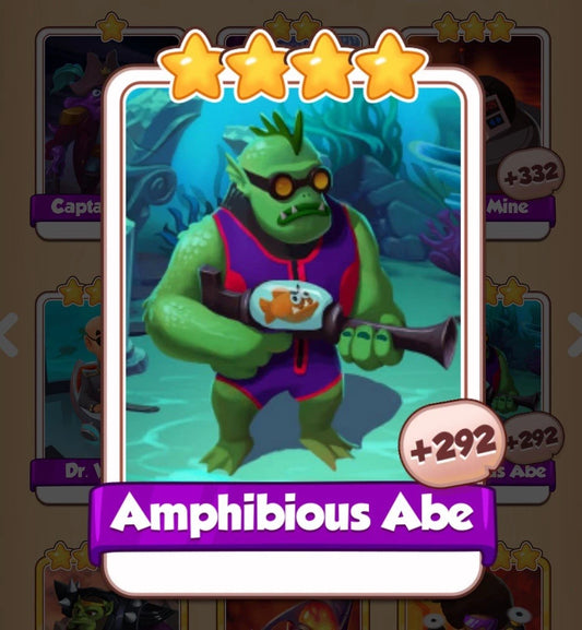 coin master Amphibious Abe card