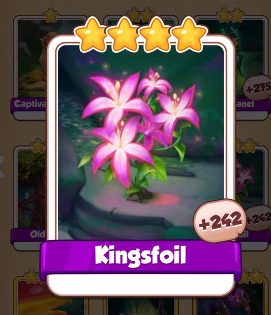 coin master Kingsfoil card