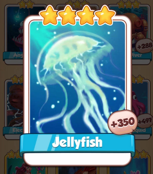 coin master Jellyfish card