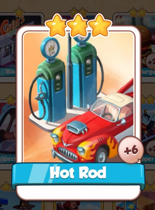 coin master Hot Rod card