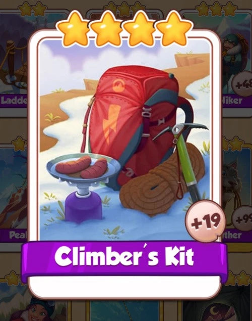 coin master Climbers Kit card